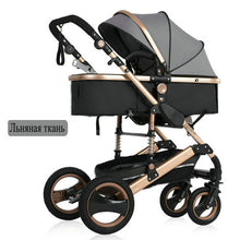 Load image into Gallery viewer, 2020 new baby trolley high landscape 3 to 1 baby stroller double faced children free shipping in four seasons in Russia